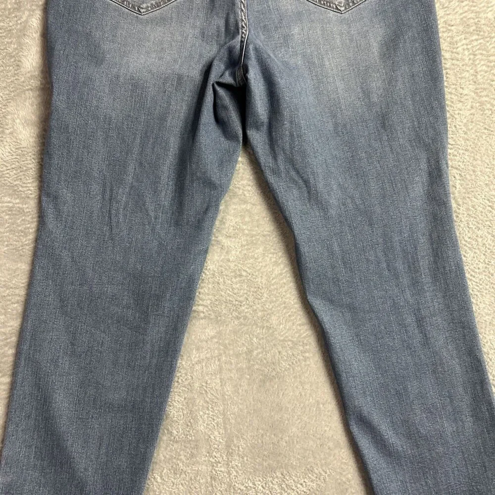 J. Jill Denim Womens Jeans Authentic Fit Slim Ankle Sz. 12 Mid Rise Stretch